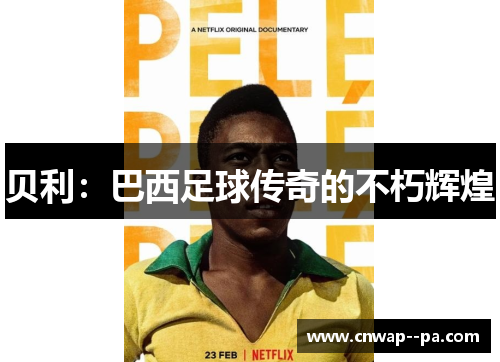 贝利：巴西足球传奇的不朽辉煌